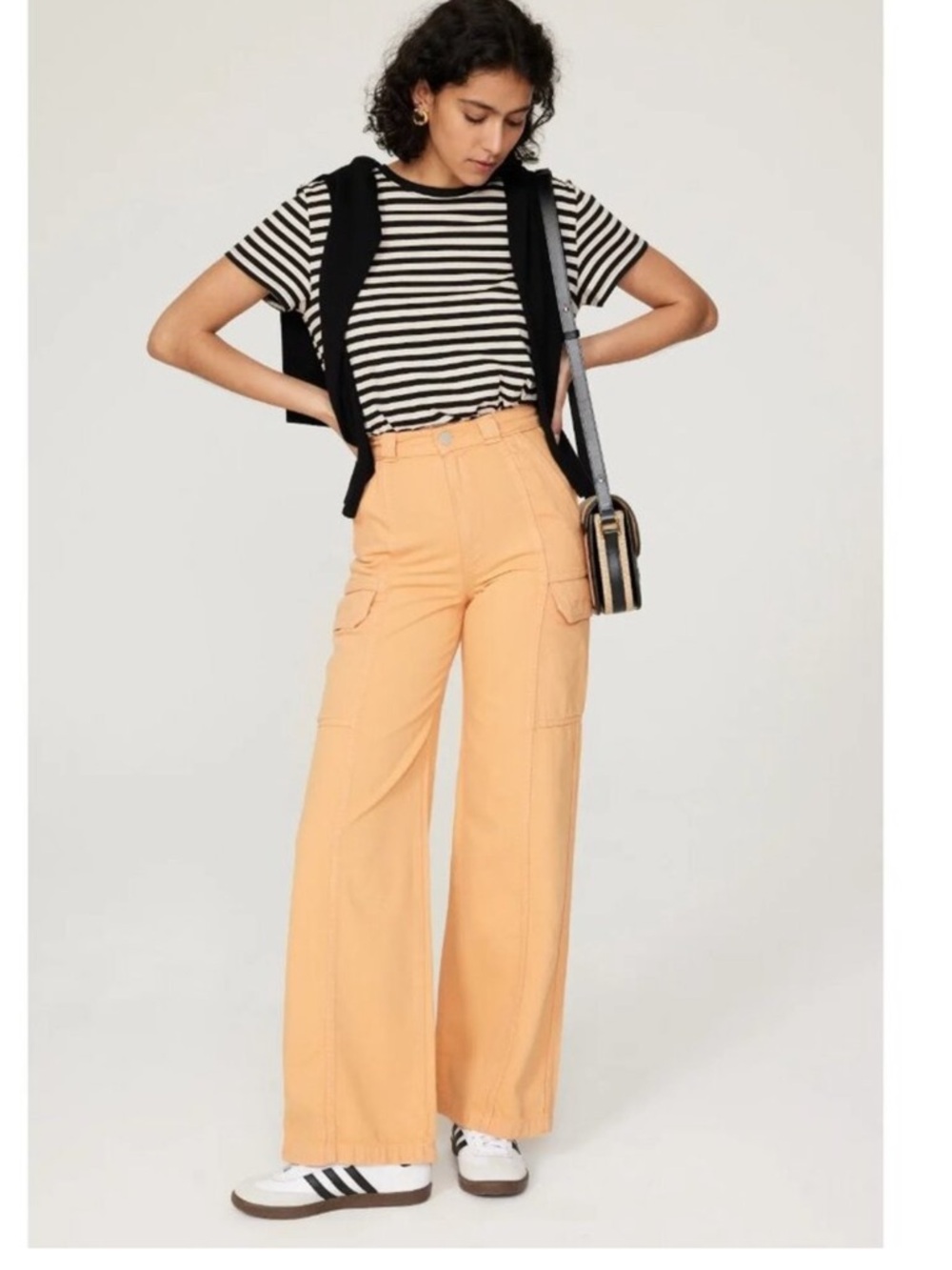 Hudson Cargo Pants in Orange